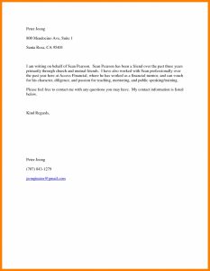 13+ Good Character Reference Letter Sample | Quick Askips