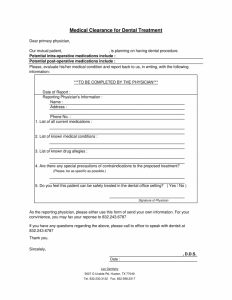 14+ Dental Medical Clearance Forms - Free Word, Pdf Format Download