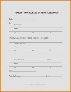 5 Signs You're In Love With Generic Medical Release Form – Invoice