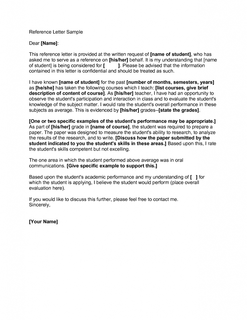 Adoption Reference Letter For Friend Template