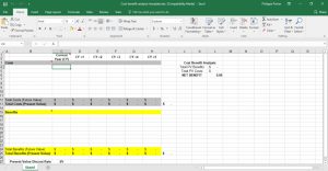 Cost Benefit Analysis Template For Excel