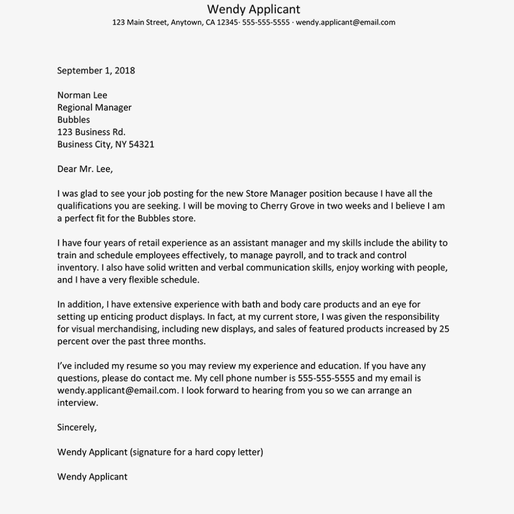 It Manager Cover Letter | Template Business Format