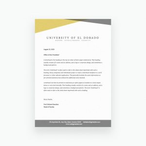Free Online Letterhead Maker With Stunning Designs - Canva