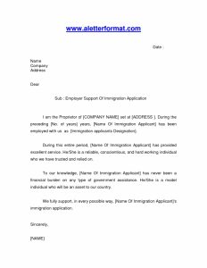 Immigration Letter Sample - Google Search | Immigration Process
