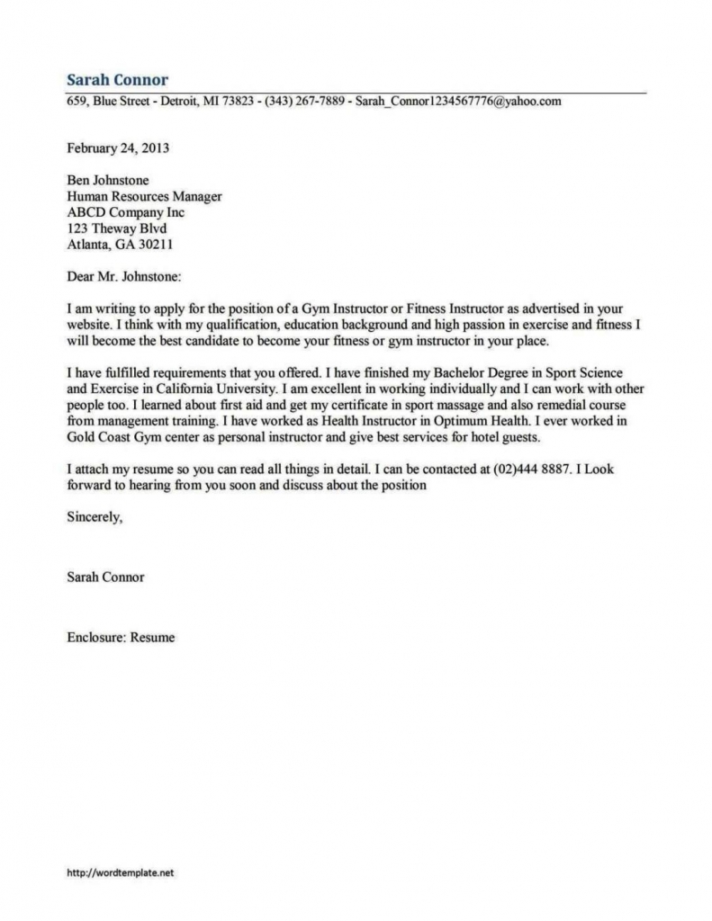 Letter Of Interest Template Microsoft Word – Tmplts