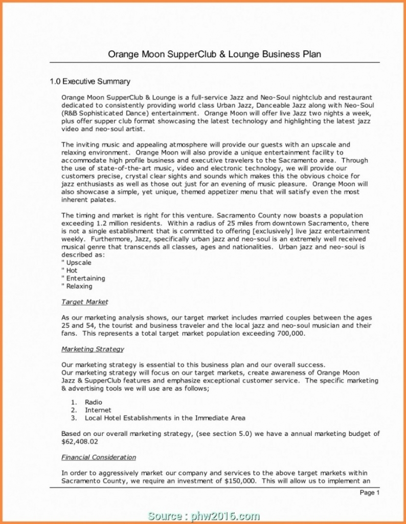Shocking Executive Summary Template Doc Ideas Document Example For