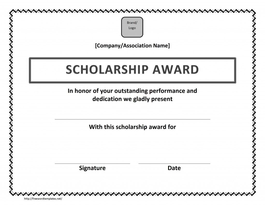 Certificate Award Template For Download