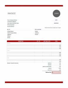 Contractor Invoice Templates | Free Download | Invoice Simple