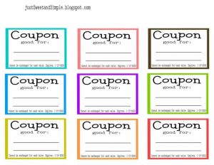 Coupon Template Word | Printable Coupon Book, Coupon